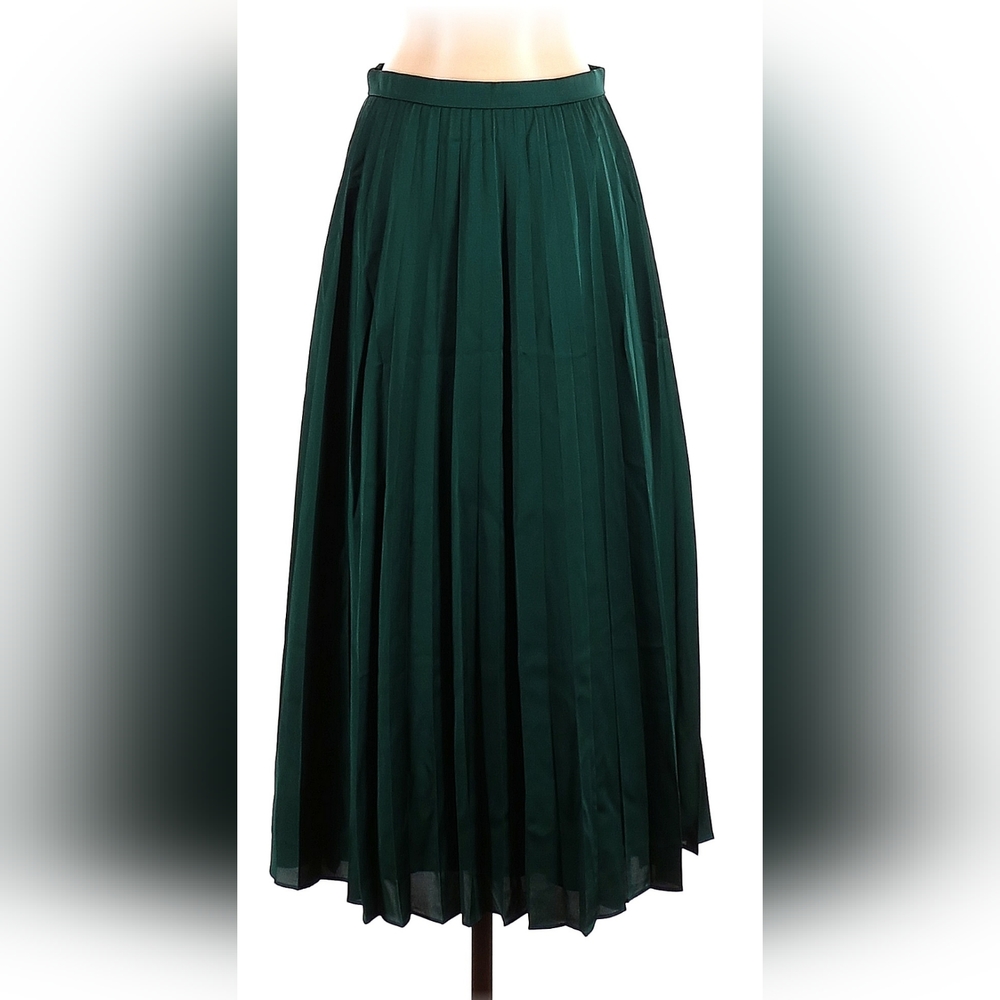 JCrew Green Skirt Like New